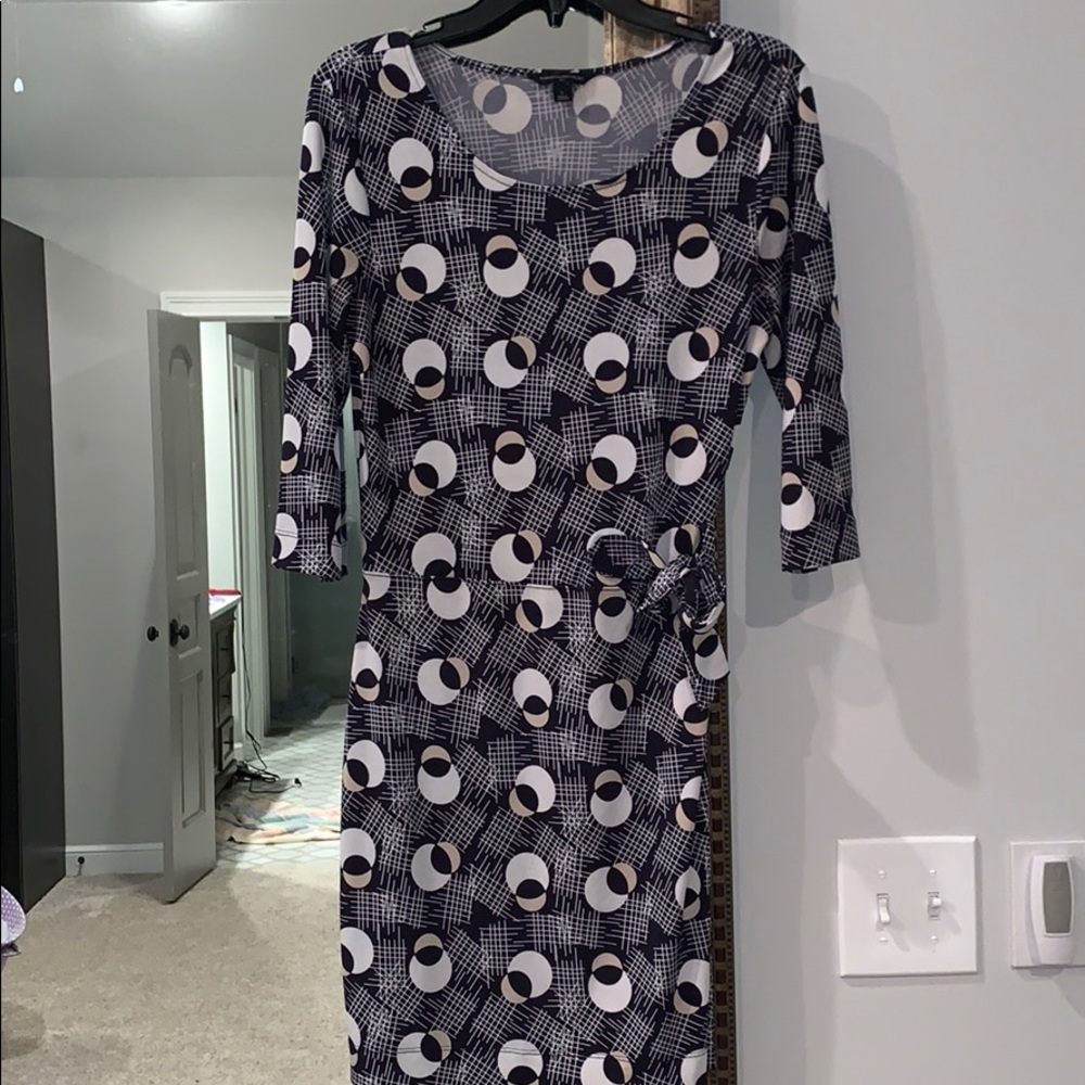 Banana republic factory faux wrap dress
